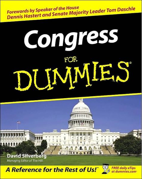 Cover for David Silverberg · Congress For Dummies (Paperback Book) (2002)