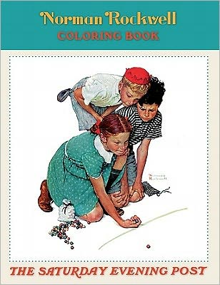 Norman Rockwell Colouring Book - Norman Rockwell - Kirjat - Pomegranate Communications Inc,US - 9780764950216 - maanantai 15. kesäkuuta 2009