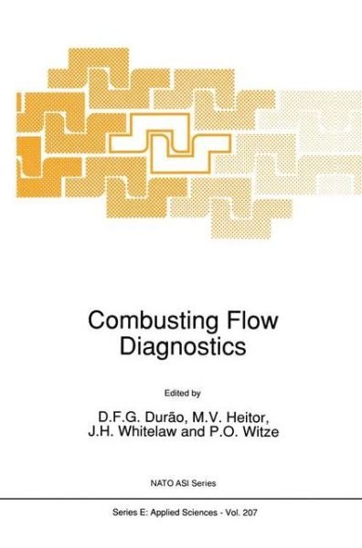 Combustings Flow Diagnostics - NATO Science Series E: - D F G Durao - Kirjat - Springer - 9780792315216 - lauantai 30. marraskuuta 1991