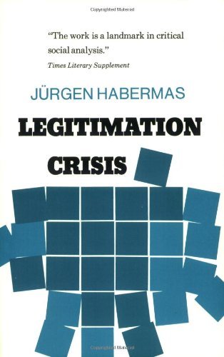 Cover for Juergen Habermas · Legitimation Crisis (Pocketbok) (1975)