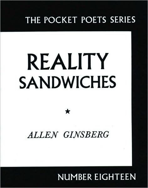 Cover for Allen Ginsberg · Reality Sandwiches: 1953-1960 - City Lights Pocket Poets Series (Paperback Bog) [New Impression edition] (1963)