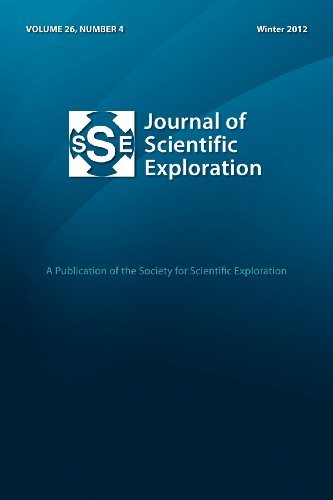 Cover for Society for Scientific Exploration · Journal of Scientific Exploration 26: 4 Winter 2012 (Paperback Book) (2012)