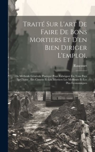 Cover for Raucourt · Traité Sur l'art de Faire de Bons Mortiers et d'en Bien Diriger L'emploi, (Book) (2023)