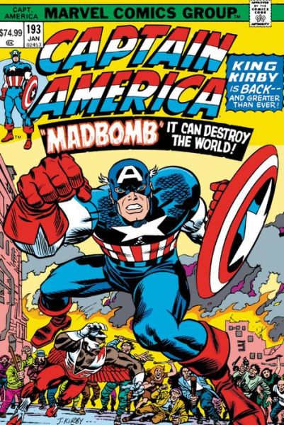 Cover for Jack Kirby · Captain America By Jack Omnibus (Hardcover Book) (2021)