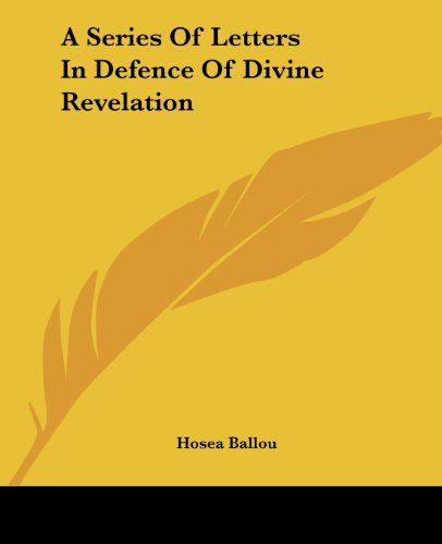 Cover for Hosea Ballou · A Series of Letters in Defence of Divine Revelation (Paperback Book) (2004)