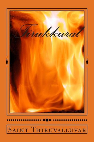 Cover for Saint Thiruvalluvar · Tirukkural (Paperback Book) [Tamil, Lrg edition] (2011)