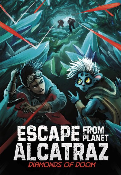 Cover for Dahl, Michael (Author) · Diamonds of Doom - Escape from Planet Alcatraz (Paperback Bog) (2020)