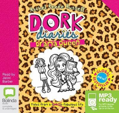 Cover for Rachel Renee Russell · Drama Queen - Dork Diaries (Hörbok (MP3)) [Unabridged edition] (2015)