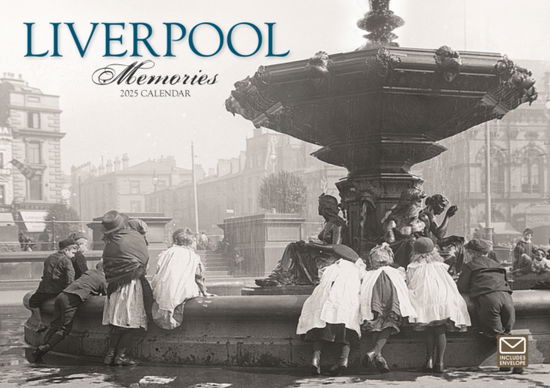 Cover for Carousel Calendars · Liverpool Memories A4 Calendar 2025 (Paperback Book) (2024)