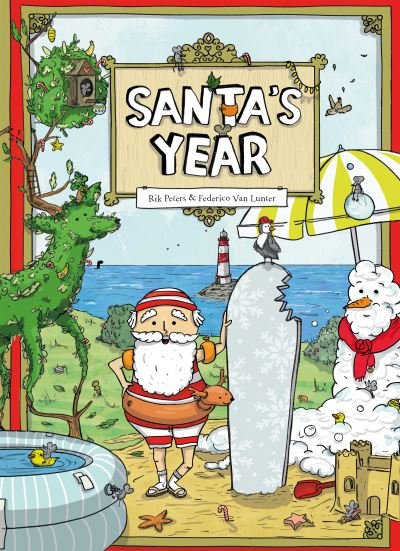 Cover for Rik Peters · Santa's Year (Gebundenes Buch) (2021)