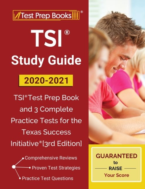 Cover for Test Prep Books · TSI Study Guide 2020-2021 (Pocketbok) (2020)