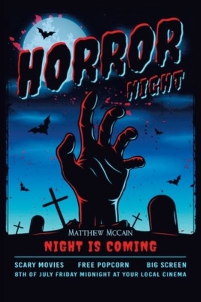 Cover for Matthew McCain · Horror Night (Pocketbok) (2021)