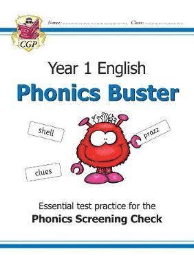 Cover for Karen Bryant-Mole · KS1 English Phonics Buster - for the Phonics Screening Check in Year 1 - CGP Year 1 Phonics (Paperback Book) (2018)