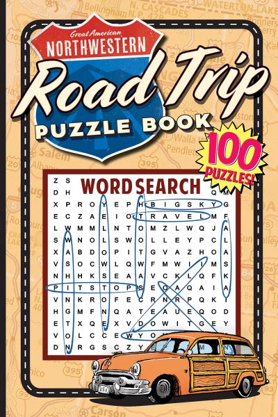 Cover for Applewood Books · Great American Northwestern Road Trip Puzzle Book (Paperback Book) (2020)