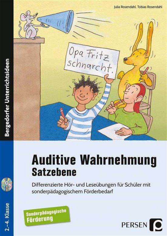 Cover for Julia Rosendahl · Auditive Wahrnehmung - Satzebene (Paperback Bog) (2018)