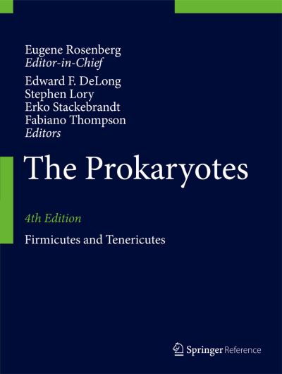 Cover for Eugene Rosenberg · The Prokaryotes (Hardcover Book) (2014)