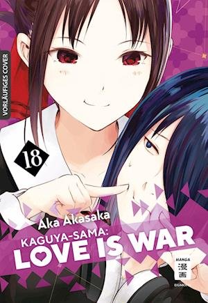 Kaguya-sama: Love is War 18 - Aka Akasaka - Bøger - Egmont Manga - 9783755500216 - 6. marts 2023