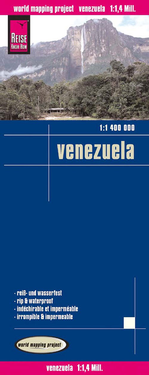 Cover for Reise Know-How · Venezuela, World Mapping Project (Trykksaker) [2. utgave] (2009)
