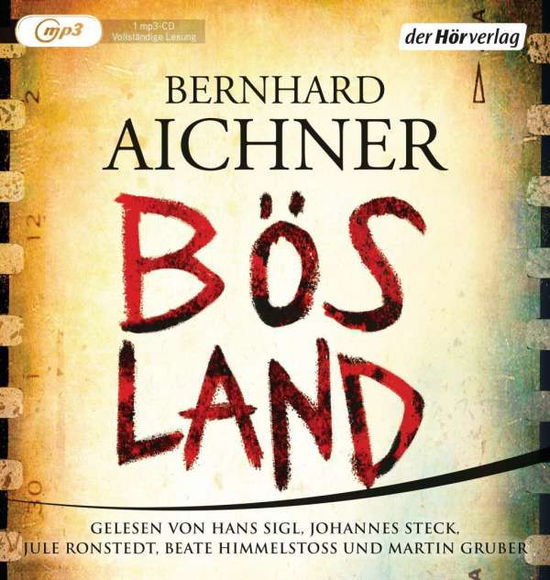 Cover for Bernhard Aichner · CD Bösland (CD)