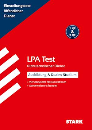 Cover for Marion von der Kammer · STARK LPA Test - Einstellungstest öffentlicher Dienst (Bok) (2024)