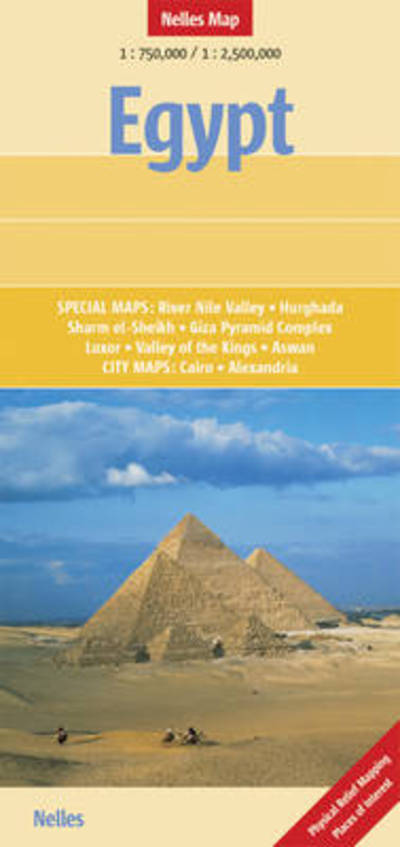 Cover for Nelles Verlag · Egypt, Nelles Map 1:750.000/1:2,5 mill. (Book) (2001)