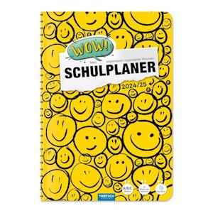 Cover for Trötsch Verlag GmbH &amp; Co.KG · Trötsch Schulplaner WOW Smile 24/25 (Book) (2024)