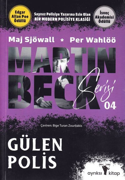 Cover for Per Wahlöö · Roman om ett brott: Den skrattande polisen (Turkiska) (Book) (2020)