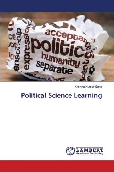 Cover for Saha · Political Science Learning (Buch) (2020)