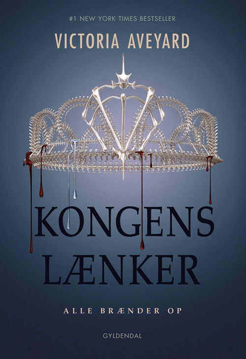 Cover for Victoria Aveyard · Red Queen: Red Queen 3 - Kongens lænker (Sewn Spine Book) [1º edição] (2017)