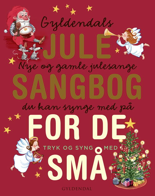 Cover for Gyldendal · Julebøger: Gyldendals julesangbog - med lydpanel (Inbunden Bok) [1:a utgåva] (2019)
