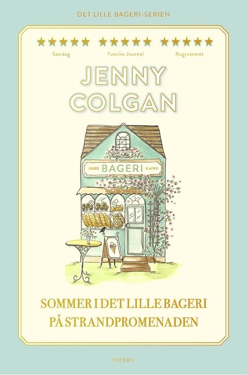 Cover for Jenny Colgan · Sommer i det lille bageri på strandpromenaden (Taschenbuch) [3. Ausgabe] (2021)