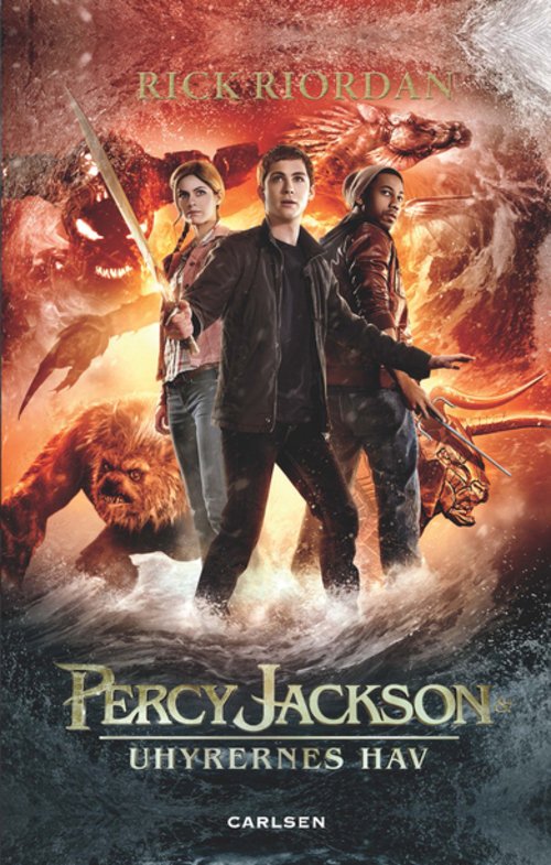 Cover for Rick Riordan · Percy Jackson 2 - Uhyrernes hav (filmudgave) (Hardcover Book) [2nd edition] [Hardback] (2013)