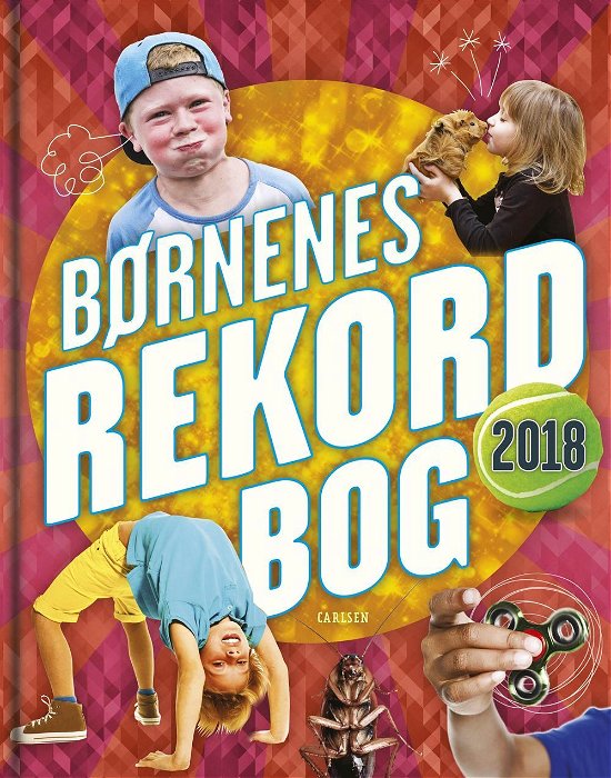 Cover for Mikael Brøgger · Børnenes rekordbog 2018 (Gebundesens Buch) [1. Ausgabe] (2017)