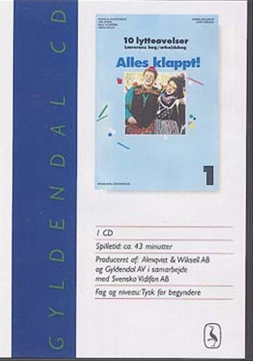 Alles klappt. 7. klasse: Alles klappt! 1 For 7. klasse<BR>Lytteøvelser - Lotte Nielsen; Karen Dollerup - Musikk - Gyldendal - 9788760541216 - 4. oktober 1993