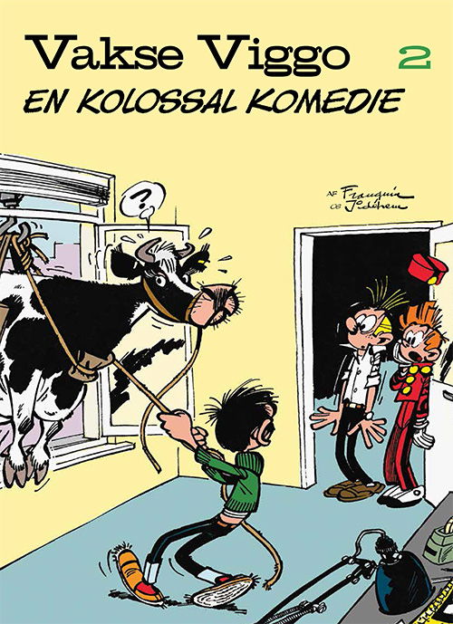 Cover for Franquin · Vakse Viggo: Vakse Viggo 2: En kolossal komedie (Sewn Spine Book) [1. wydanie] (2025)