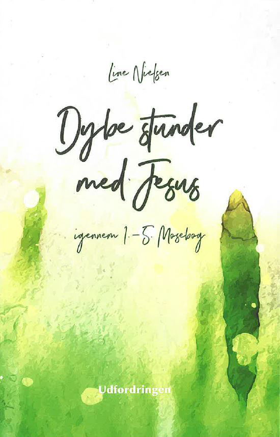 Cover for Line Jensen · Dybe stunder med Jesus (Sewn Spine Book) [1st edition] (2025)