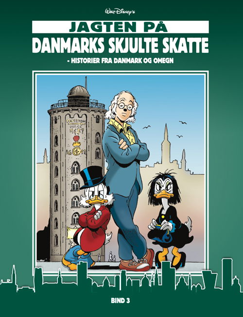 Cover for Jagten på Danmarks skjulte skatte - bind 3 (Hardcover Book) (2025)