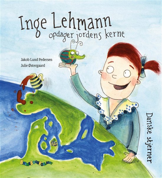 Cover for Jakob Lund Pedersen · Danske stjerner: Inge Lehmann opdager jordens kerne (Innbunden bok) [1. utgave] (2020)