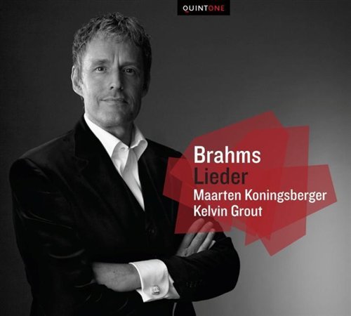 Brahms Lieder - Maarten Koningsberger - Fred Jacobs - Muziek - QUINTONE - 9789078740216 - 6 oktober 2014