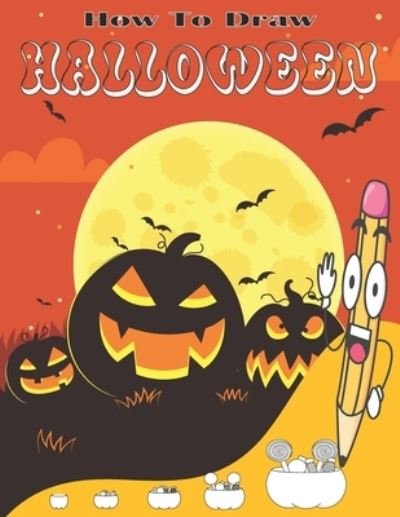 Cover for Cher Gaoui · How To Draw Halloween (Pocketbok) (2022)