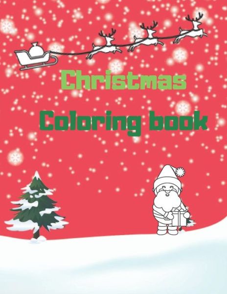 Cover for Blue Lightning · Christmas Coloring Book (Pocketbok) (2020)