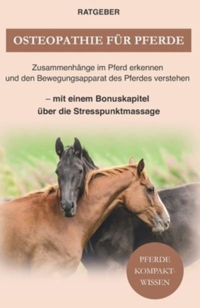 Cover for Pferde Kompaktwissen · Osteopathie fur Pferde (Paperback Book) (2020)