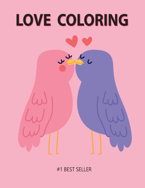 Cover for Satapol Ceo · Love Coloring Book (Paperback Book) (2020)