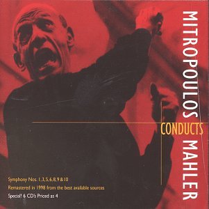 Cover for Mahler / Mitropoulos · Symphonies 1 3 5 6 8 &amp; 9 (CD) [Box set] (1998)