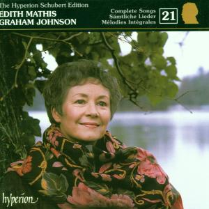 Cover for Mathis,edith / Johnson,graham · Schubert Edition Vol.21 (CD) (1994)