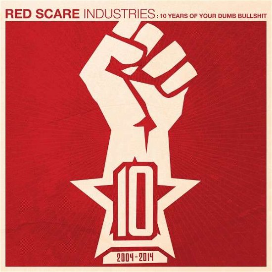 Cover for Red Scare Industries: 10 Years / Various (LP) (2014)