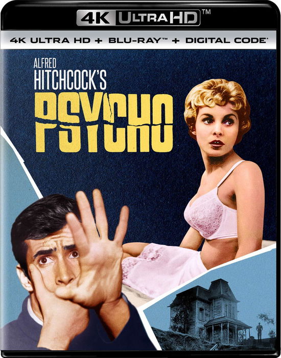 Cover for Psycho (1960) (Blu-ray) (2021)