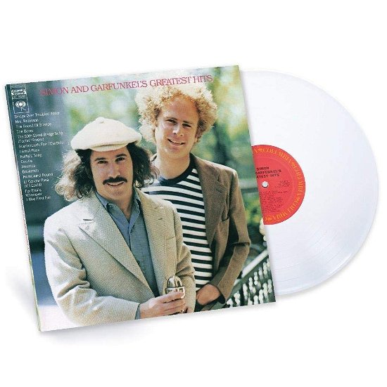 Cover for Simon &amp; Garfunkel · Greatest Hits (LP) [White Vinyl edition] (2021)