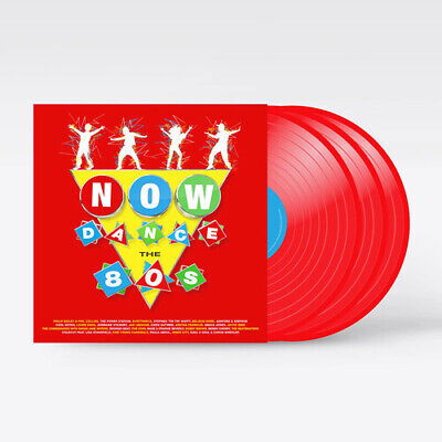 Cover for Now Dance the 80s / Various · Now Dance - The 80s (Red Vinyl) (LP) (2023)