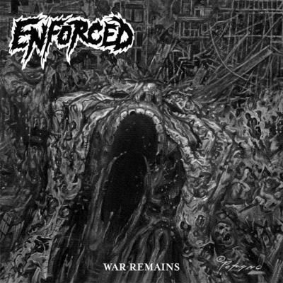 Cover for Enforced · War Remains (LP) [Colored Vinyl, Blue, Limited edition] (2023)